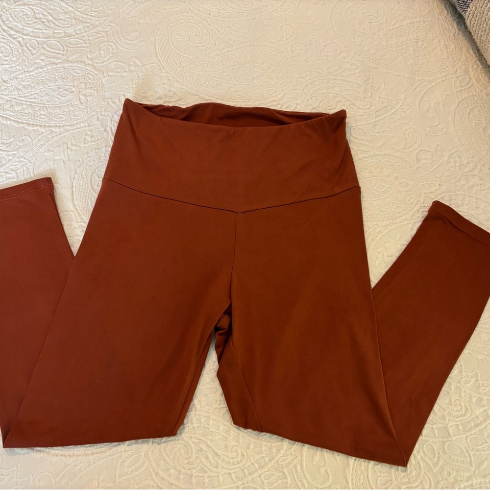 White Birch cropped Leggings